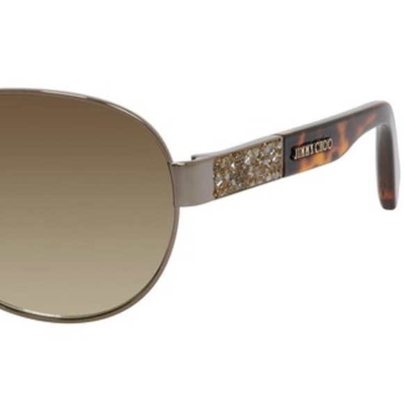 COPY - Jimmy Choo Sunglasses Aviators - Picture 5 of 6